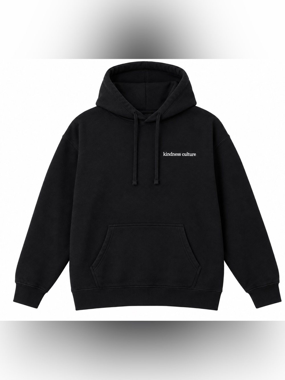 Brunette The Label Black 'Kindness Culture' Pullover Hoodie